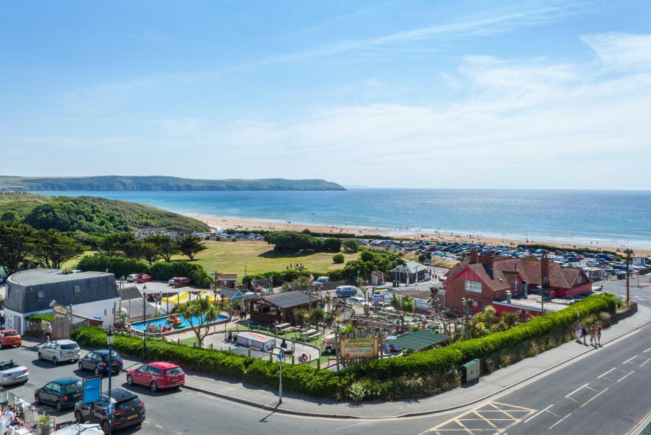 11 Woolacombe West - Luxury Apartment At Byron Woolacombe, Only 4 Minute Walk To Woolacombe Beach! 외부 사진